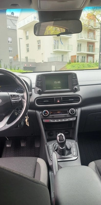 Hyundai Kona cena 62000 przebieg: 110000, rok produkcji 2019 z Rudnik nad Sanem małe 46
